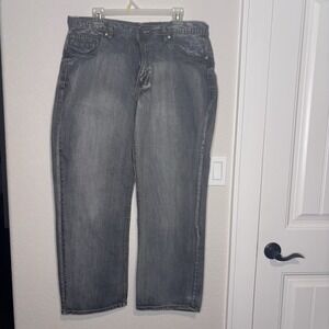 TK Axel‎ Jeans Men's 38x32 Blue Medium Wash Straight Leg Jeans